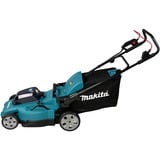 Makita Akku-Rasenmäher DLM480CT2, 36Volt (2x18Volt) blau/schwarz, 2x Li-Ionen Akku 5,0Ah