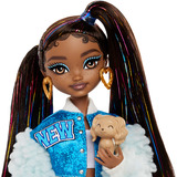 Mattel Barbie Dream Besties Brooklyn Modepuppe mit Zubehör zum Thema Video und Musik