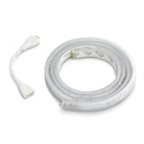 Philips Hue White & Color Ambiance Lightstrip Plus Verlängerung V4 1 Meter, LED-Streifen weiß
