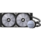 Sharkoon S70 RGB AIO 240mm, Wasserkühlung schwarz