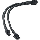 SilverStone Strom-Verlängerungskabel SST-PP07E-EPS8B schwarz, 30cm