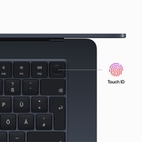 Apple MacBook Air (15") 2023 CTO, Notebook schwarz, M2, 10-Core GPU, macOS, Deutsch, 1 TB SSD