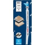 Bosch Professional Expert Stichsägeblatt T 308 BF 'Hardwood 2-side clean' 100 Stück