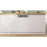 Bosch SPI2HMS42E Serie 2, Spülmaschine edelstahl (gebürstet), 45 cm, Home Connect