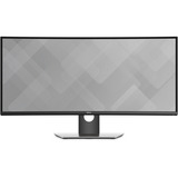 Dell U3417W Generalüberholt, LED-Monitor 86 cm (34 Zoll), schwarz, WQHD, IPS, Curved, HDMI, DP, Mini-DP, USB-Hub