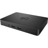 Dell WD15 USB-C Dock Generalüberholt, Dockingstation schwarz, HDMI, VGA, Mini DisplayPort