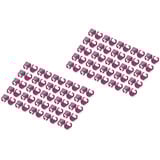 Digitus Farbclips für Patchkabel - Gemischt (je 20 Stück), Kabelclip mehrfarbig, 100 Stück