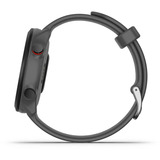 Garmin Forerunner 55, Smartwatch dunkelgrau/schwarz, 42 mm, Silikon-Armband