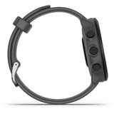 Garmin Forerunner 55, Smartwatch dunkelgrau/schwarz, 42 mm, Silikon-Armband