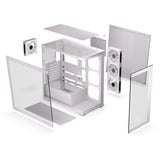 Krux Exo White, Tower-Gehäuse weiß, Tempered Glass x 2