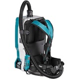 Makita Akku-Rucksackstaubsauger VC012GZ01, Bodenstaubsauger blau, ohne Akku und Ladegerät