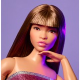 Mattel Barbie Looks Nr. 24 Sammelpuppe mit braunen Haaren und moderner Y2K-Mode 