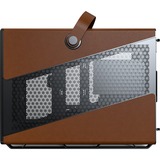 Montech Heritage , Tower-Gehäuse schwarz/braun, Tempered Glass