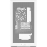 NZXT H3 Flow , Tower-Gehäuse weiß (matt), Tempered Glass