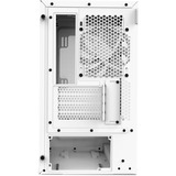 NZXT H3 Flow , Tower-Gehäuse weiß (matt), Tempered Glass