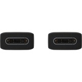 SAMSUNG USB 2.0 Kabel, USB-C Stecker > USB-C Stecker schwarz, 1 Meter, PD, Laden mit bis zu 100 Watt