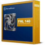 SilverStone SST-FHL140, Gehäuselüfter schwarz, 140 mm