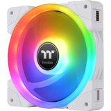 Thermaltake SWAFAN EX14 RGB PC Cooling Fan White TT Premium Edition, Gehäuselüfter weiß, 3er Pack, inkl. Controller