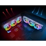 Thermaltake SWAFAN EX14 RGB PC Cooling Fan White TT Premium Edition, Gehäuselüfter weiß, 3er Pack, inkl. Controller, 140 mm