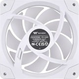 Thermaltake SWAFAN EX14 RGB PC Cooling Fan White TT Premium Edition, Gehäuselüfter weiß, 3er Pack, inkl. Controller, 140 mm