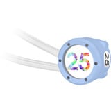 Thermaltake TH360 V2 Ultra ARGB Sync AIO Liquid Cooler Hydrangea Blue, Wasserkühlung hellblau