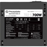 Thermaltake TR2 S 700W, PC-Netzteil schwarz, 2x PCIe, 700 Watt