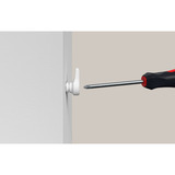 fischer EasyDIY Box Dekoration EasyHook+Schraube , Dübel hellgrün/rot, 113-teilig
