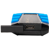 ADATA External SSD SD820 4 TB, Externe SSD schwarz/blau, USB-C 3.2 Gen 2 (10 Gbit/s)