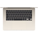 Apple MacBook Air 34,5 cm (13,6") 2025 CTO, Notebook champagner, 24 GB, 1 TB (1 TB SSD), Polarstern, M4, Deutsch