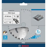 Bosch Professional PRO Steel cordless Kreissägeblatt, Ø 140mm, 30Z Bohrung 20mm, für Akku-Handkreissägen