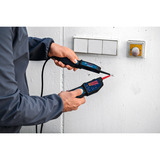 Bosch Spannungsprüfer GVT 1000-15 Professional, Messgerät blau/schwarz, 2x Batterien, Tasche