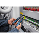 Bosch Spannungsprüfer GVT 1000-15 Professional, Messgerät blau/schwarz, 2x Batterien, Tasche
