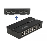 DeLOCK USB 2.0 Switch für 4 PC an 4 Geräte, USB-Switch 