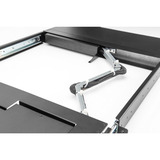 Digitus Modulare HD LCD KVM Konsole mit 17" TFT 1 Port VGA, KVM-Switch schwarz, deutsches Tastaturlayout, 1 Port VGA KVM-Anschluss, Touchpad