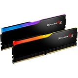 G.Skill DIMM 32 GB DDR5-6000 (2x 16 GB) Dual-Kit, Arbeitsspeicher schwarz, F5-6000J3636F16GX2-RM5RK, Ripjaws M5 RGB, INTEL XMP