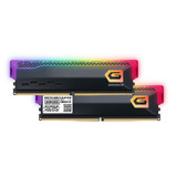 GeIL DIMM 32 GB DDR5-6000 (2x 16 GB) Dual-Kit, Arbeitsspeicher schwarz, GAVSG532GB6000C36CDC, INTEL XMP, AMD EXPO