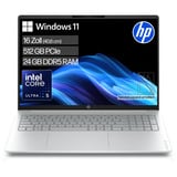 HP OmniBook 3 16-bu0055ngx, Notebook silber, Intel® Core™ Ultra 5 225U, Intel® Graphics, 24 GB DDR5, 512 GB (512 GB SSD), Windows 11 Home