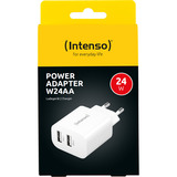 Intenso Power Adapter W24AA, Ladegerät weiß, 24 Watt