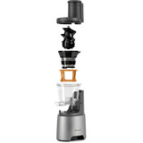 Kenwood Entsafter PureJuice XL JMP85.000SI silber, 230 Watt, Saftbehälter 0,6 Liter