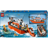 LEGO 60504 City Rettungsboot der Küstenwache mit Hubschrauber, Konstruktionsspielzeug 
