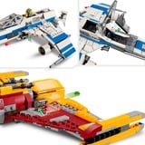 LEGO 75364 Star Wars New Republic E-Wing vs. Shin Hatis Starfighter, Konstruktionsspielzeug 