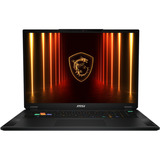 MSI Stealth 18 HX AI A2XWIG-042, Gaming-Notebook schwarz, Intel® Core™ Ultra 9 275HX, NVIDIA GeForce RTX 5080, 64 GB DDR5, 2 TB (2 TB SSD), Windows 11 Pro 64-Bit
