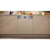 Neff S145HTS01E, Spülmaschine edelstahl (gebürstet), 60 cm, Home Connect