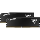 Patriot DIMM 32 GB DDR5-6000 (2x 16 GB) Dual-Kit, Arbeitsspeicher schwarz, VEU532G6036K, VIPER Elite 5 Ultra, INTEL XMP, AMD EXPO
