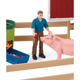 Schleich Farm World Große Farm mit Tieren & Zubehör, Spielgebäude 