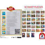 Schmidt Spiele Märchenschloss und Waldzauber, Puzzle 1000 Teile