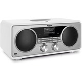 TechniSat DIGITRADIO 601, Radiowecker weiß, FM, DAB, WLAN, Bluetooth