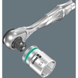 Wera 8008 A Zyklop Mini 3 Knarre, 1/4" 