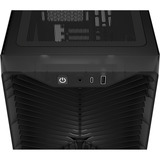 Corsair 3200D RS Smoke, Tower-Gehäuse dunkelgrau, Tempered Glass 