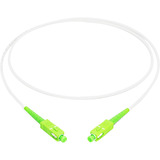 Digitus Glasfaser-Simplex-Patchkabel, stahlarmiert, Singlemode, SC/APC > SC/APC weiß, 20 Meter